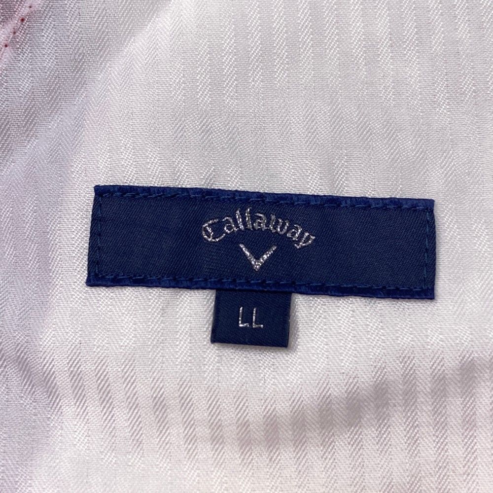 サイズ：LL CALLAWAY キャロウェイ ロングパンツ ラグビーボール 総柄