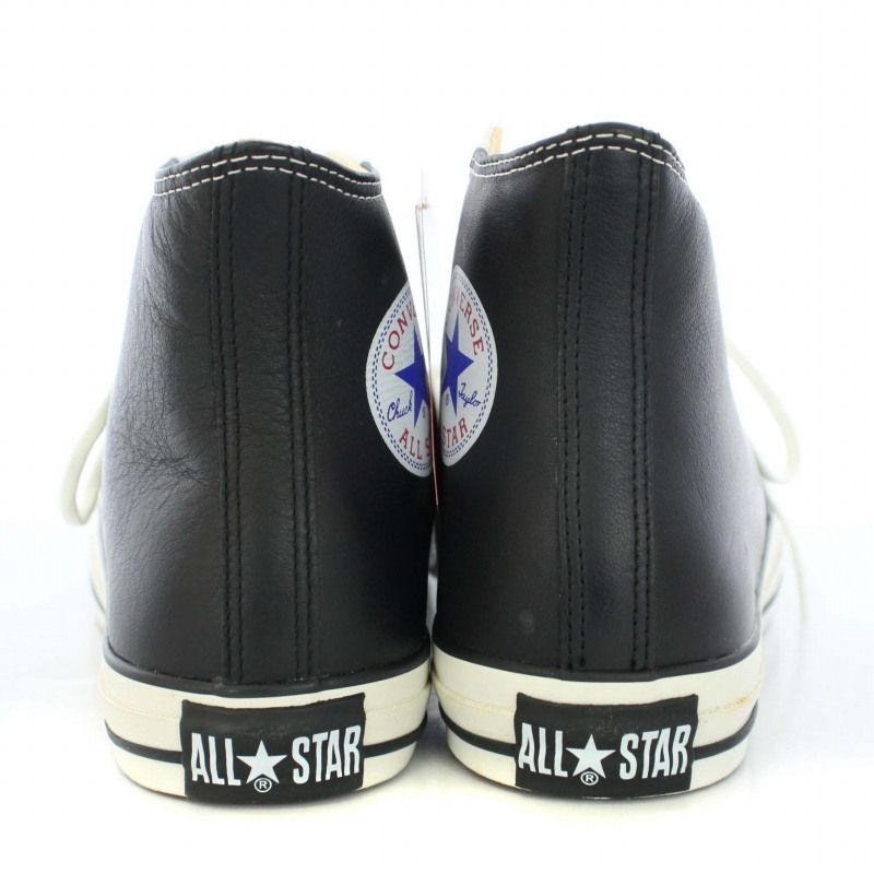 コンバース CONVERSE あしたのジョー LEATHER ALL STAR JOE HI レザーオールスタージョーHI チャックテイラー  ハイカットスニーカー シューズ 矢吹丈 力石徹 US7.5 26cm 黒 ブラック 1S980 タグ付き /BB - メルカリ