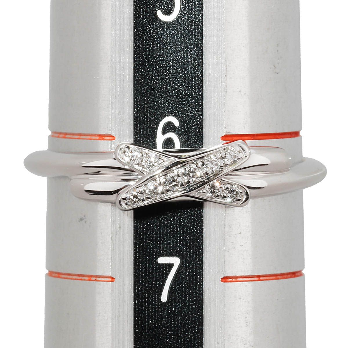 ショーメ CHAUMET ジュ ドゥ リアン リング 指輪 ダイヤモンド K18WG 6 