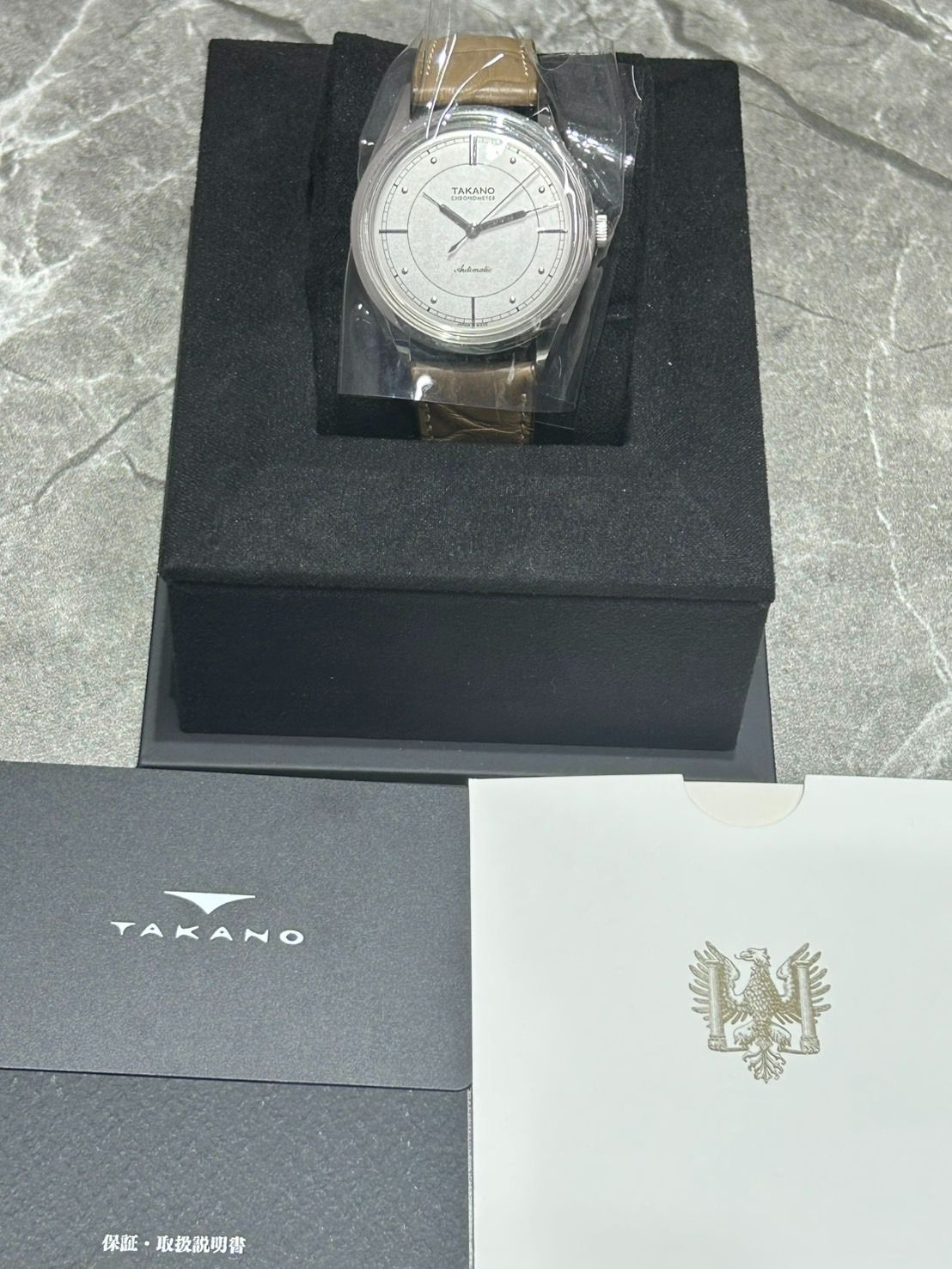TAKANO タカノ シャトーヌーベル クロノメーター ホワイト 2025年7月印