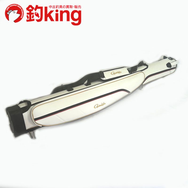 がまかつ フィッシングロッドケース(スリム) ホワイト GC293 (ロッド