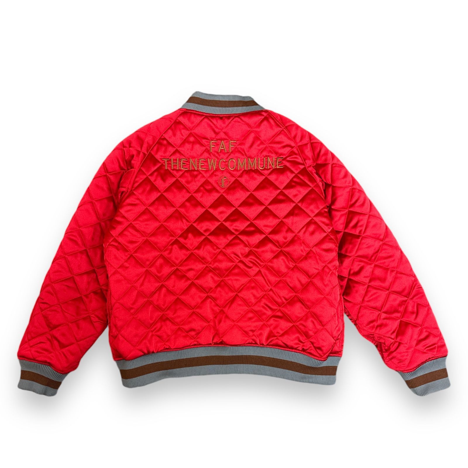 ジャケット・アウター FAF Fake As Flowers Stadium Jacket 定価44000円 新品 FAF(FAKE AS FLOWERS) Flowers Stadium Jacket