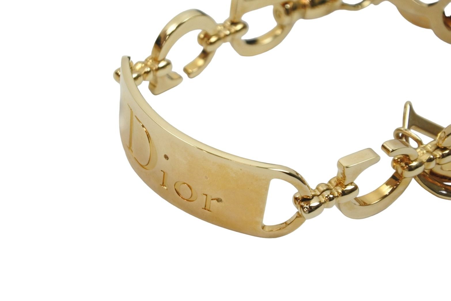 Christian Dior クリスチャンディオール サドルバッグ MU0060 トロッター ネイビー ゴールド金具 美品 中古 53301