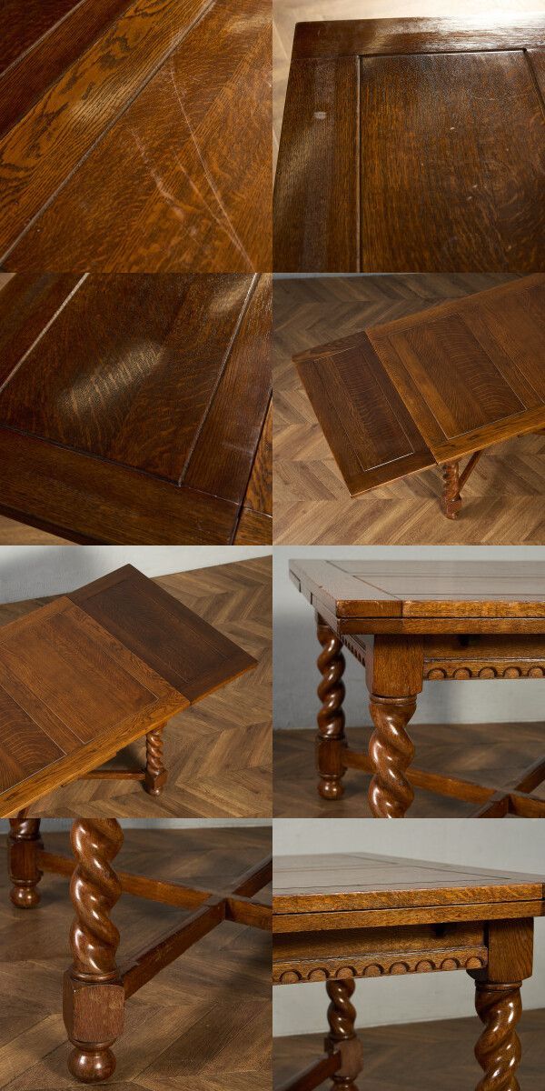 希少 日進木工 ダイニングテーブル 無垢材 レトロ ヴィンテージ 日本製