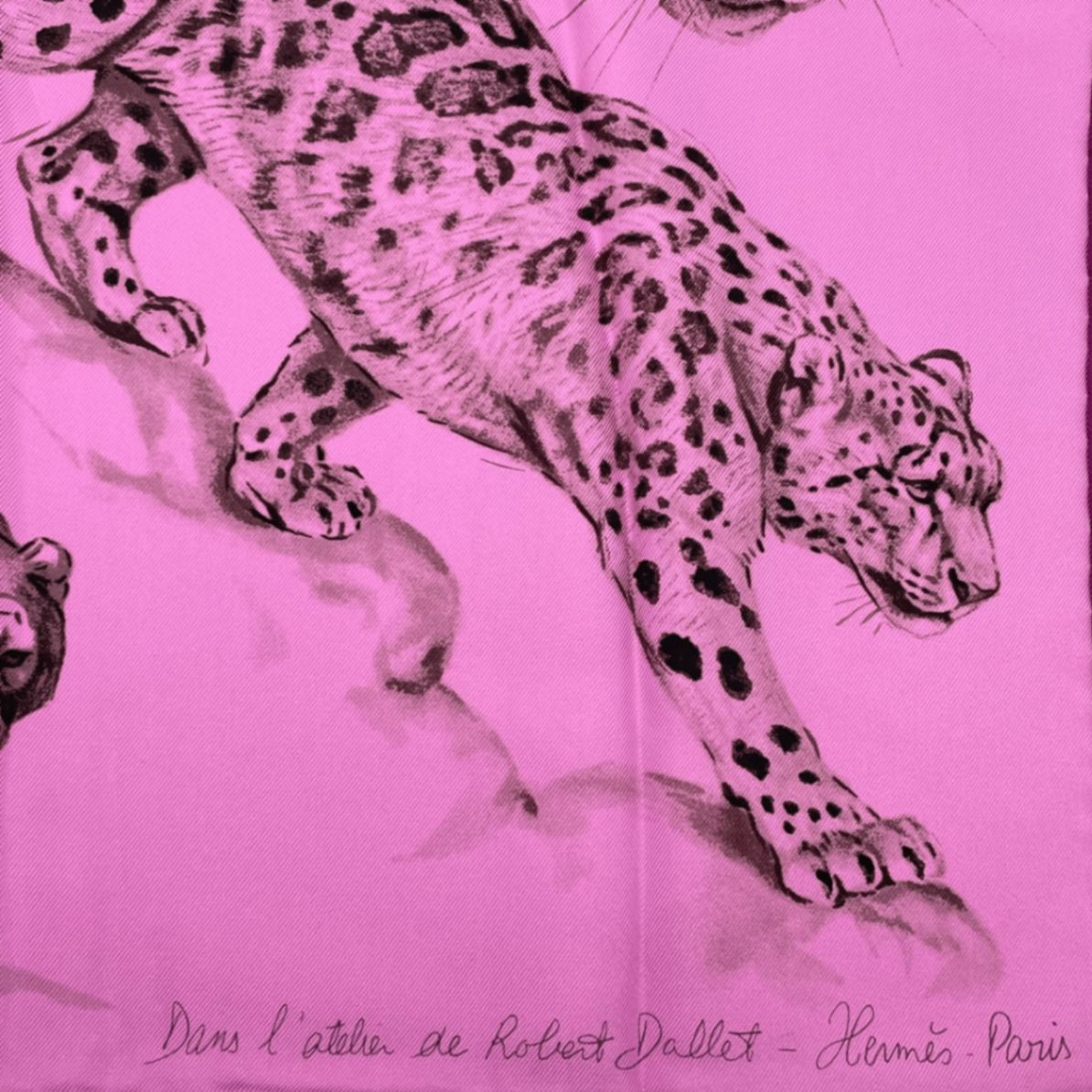 レア 極美品 HERMES エルメス カレ90 シルク スカーフ Dans l