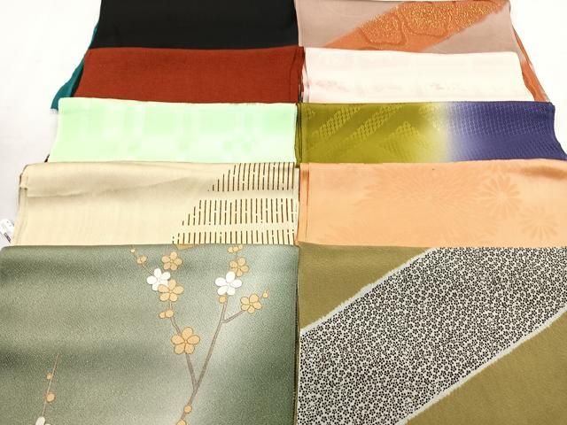 和装小物 帯揚げ10枚 平和屋着物☆和装小物 上質な帯揚げ 10枚