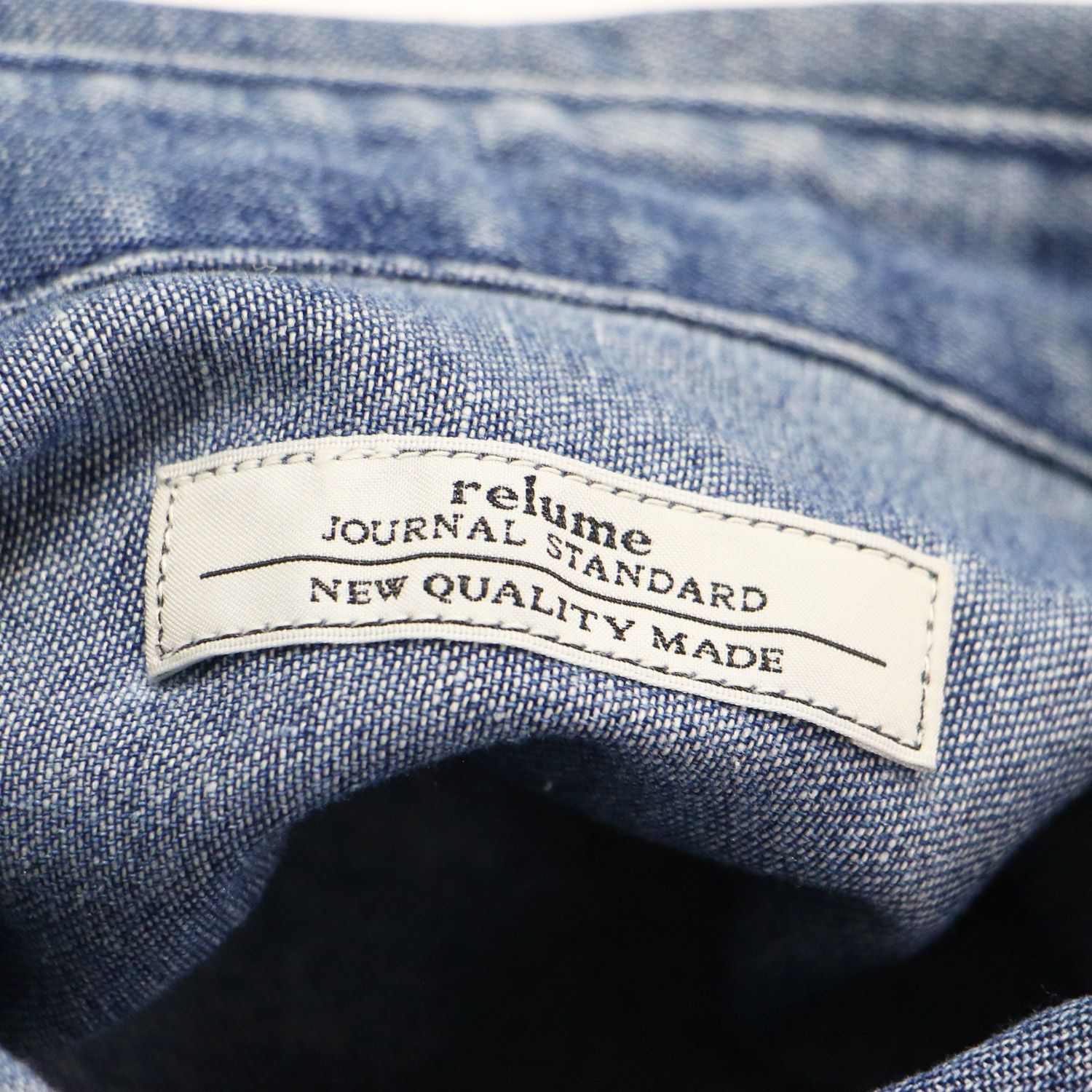 JOURNAL STANDARD relume ジャーナルスタンダード シャツ ブルー