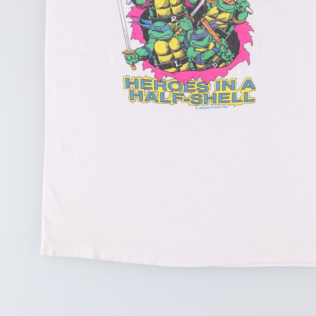 古着 90年代 ヘインズ Hanes Teenage Mutant Ninja Turtles 