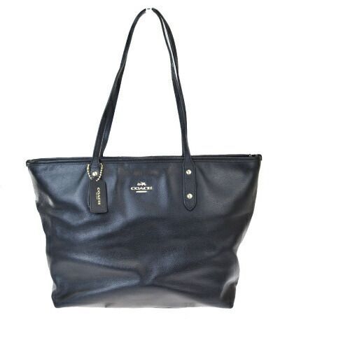 【中古】 コーチ(Coach) F36875 レザー ショルダーバッグ ブラック 03GB311