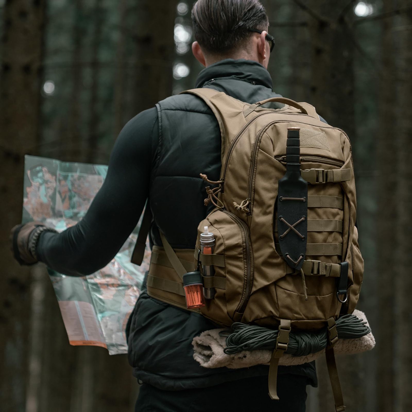 【人気商品】ミリタリータクティカルリュック 28リットル 登山 MOLLE対応 Amazon.co.jp: [Mardingtop]ミリタリータクティカルリュック 28
