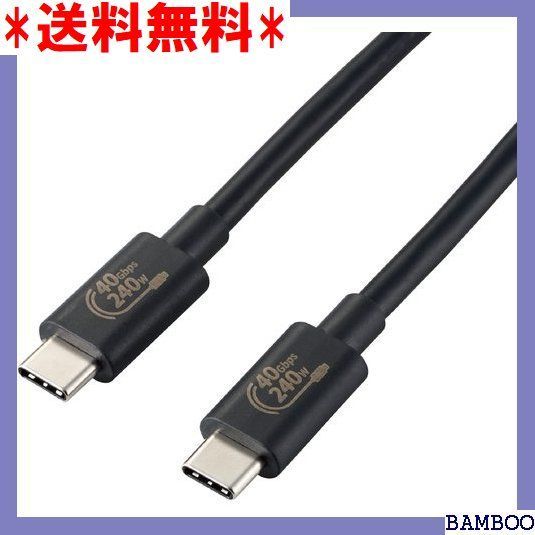 I10 エレコム USB4 Type-C ケーブル USB 10NBK 3763 - cecati92.edu.mx