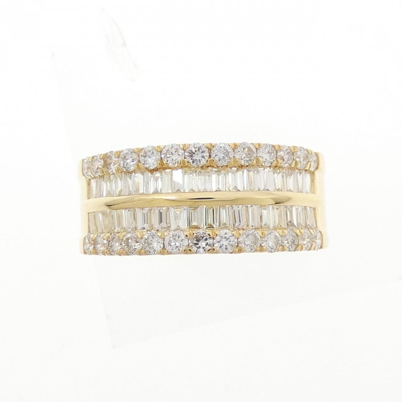 K18YG ダイヤモンド リング 1.00CT