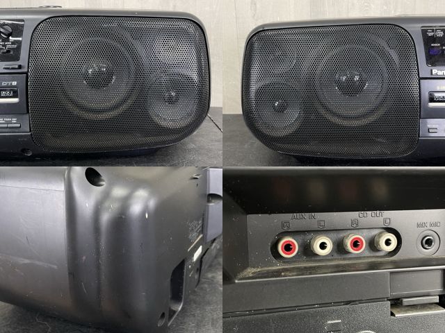 CDラジカセ 【】ジャンク品 Panasonic パナソニック RX-DT8 ポータブル
