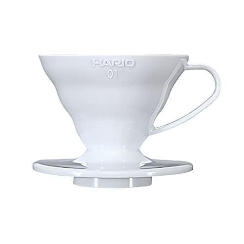 HARIO ハリオ V60 01 透過 コーヒードリッパー ホワイト コーヒードリップ 1~2杯用 VDR-01-W