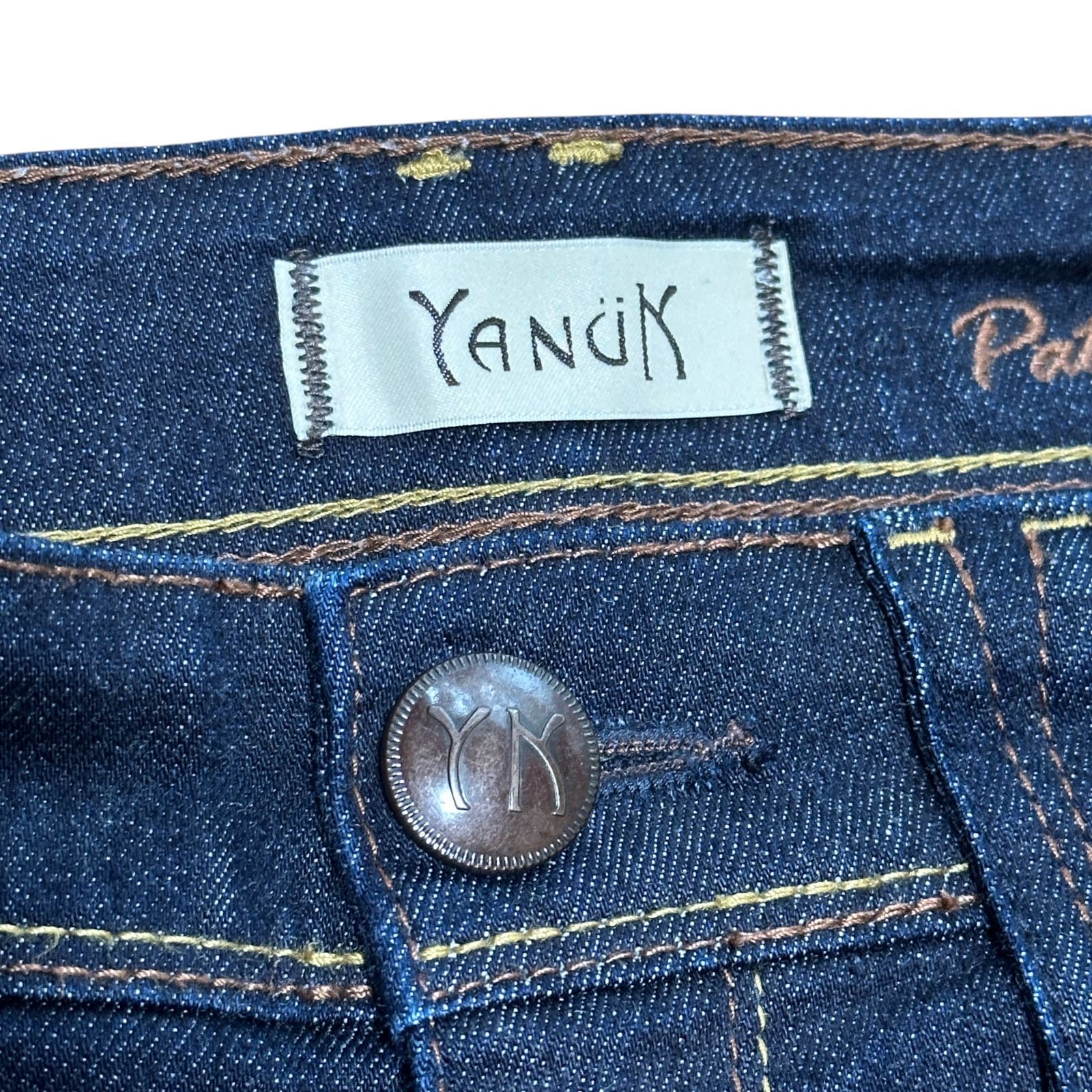 YANUK Patricia Ankle パトリシア アンクル スキニーデニム インディゴ 