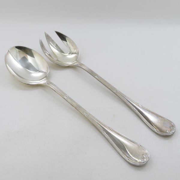 クリストフル カトラリー ○ リュバン サラダ サービング フォーク