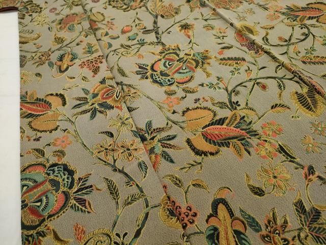 平和屋着物○八寸名古屋帯 めがね織 横段文 正絹 逸品 DAAU6638ob  