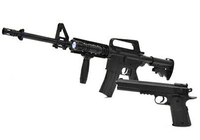 エアガン アメリカ軍モデルエアーガン２点セット