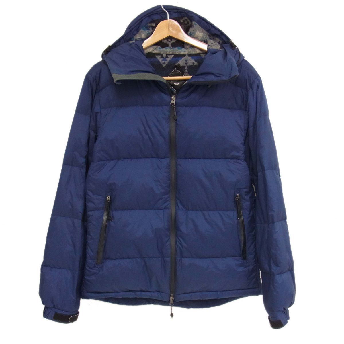 希少コラボ◇NANGAxPENDLETON×UrbanReseachDoors フーディダウンジャケット 15AW ナンガxペンドルトン×アーバンリサーチドアーズ メンズ 希少コラボ◇NANGAxPENDLETON×UrbanReseachDoors フーディダウン