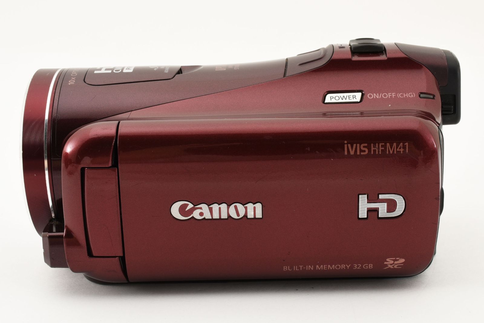 Canon iVIS HF M41 ビデオカメラ 本体 ハンディカム レッド CANON