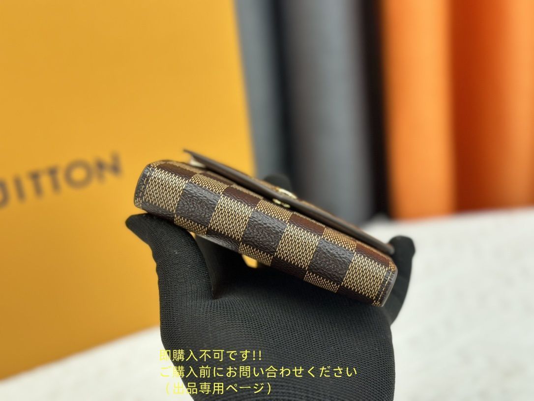 ルイヴィトン LOUIS VUITTON 小銭入れ 超極SSS美品 良品 LOUIS VUITTON 折り財布 ルイヴィトン 折り