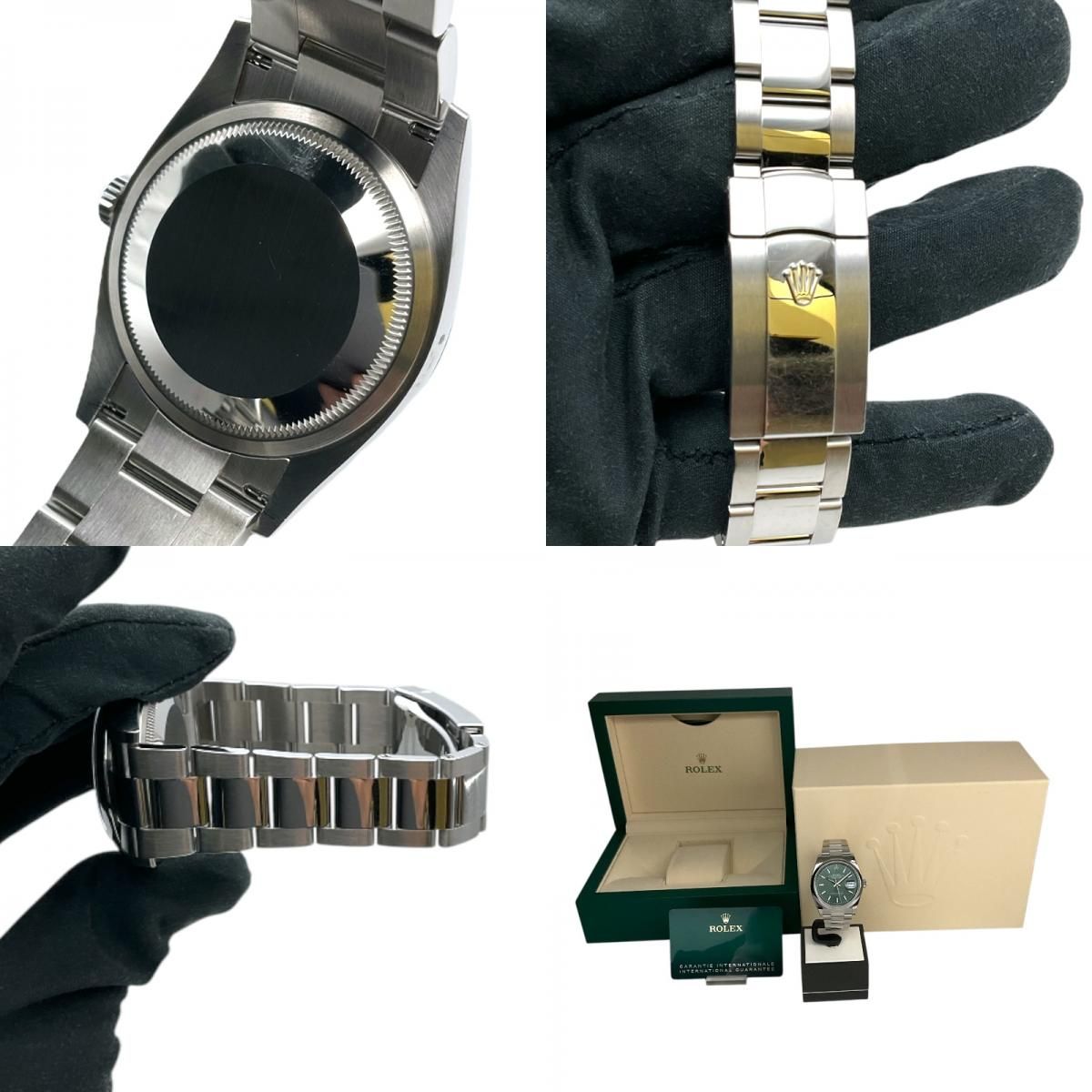 ロレックス ROLEX デイトジャスト36 ミントグリーン 126200 ミント  