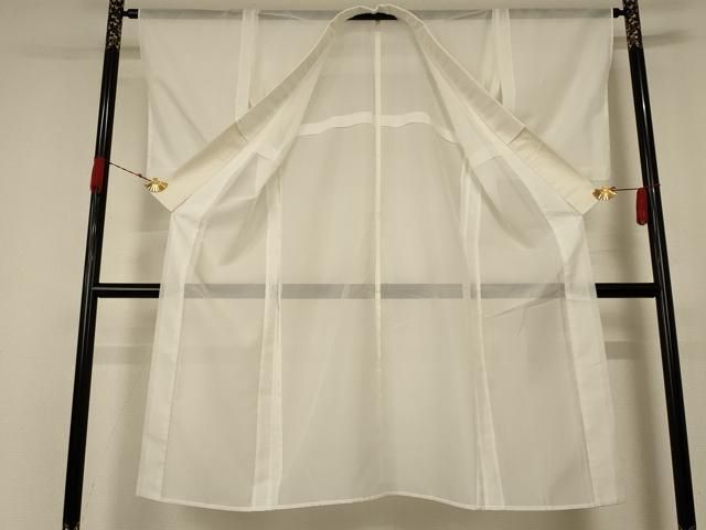 平和屋着物 夏物 長襦袢 絽 鳥の子色 洗える着物 AABB8250jd