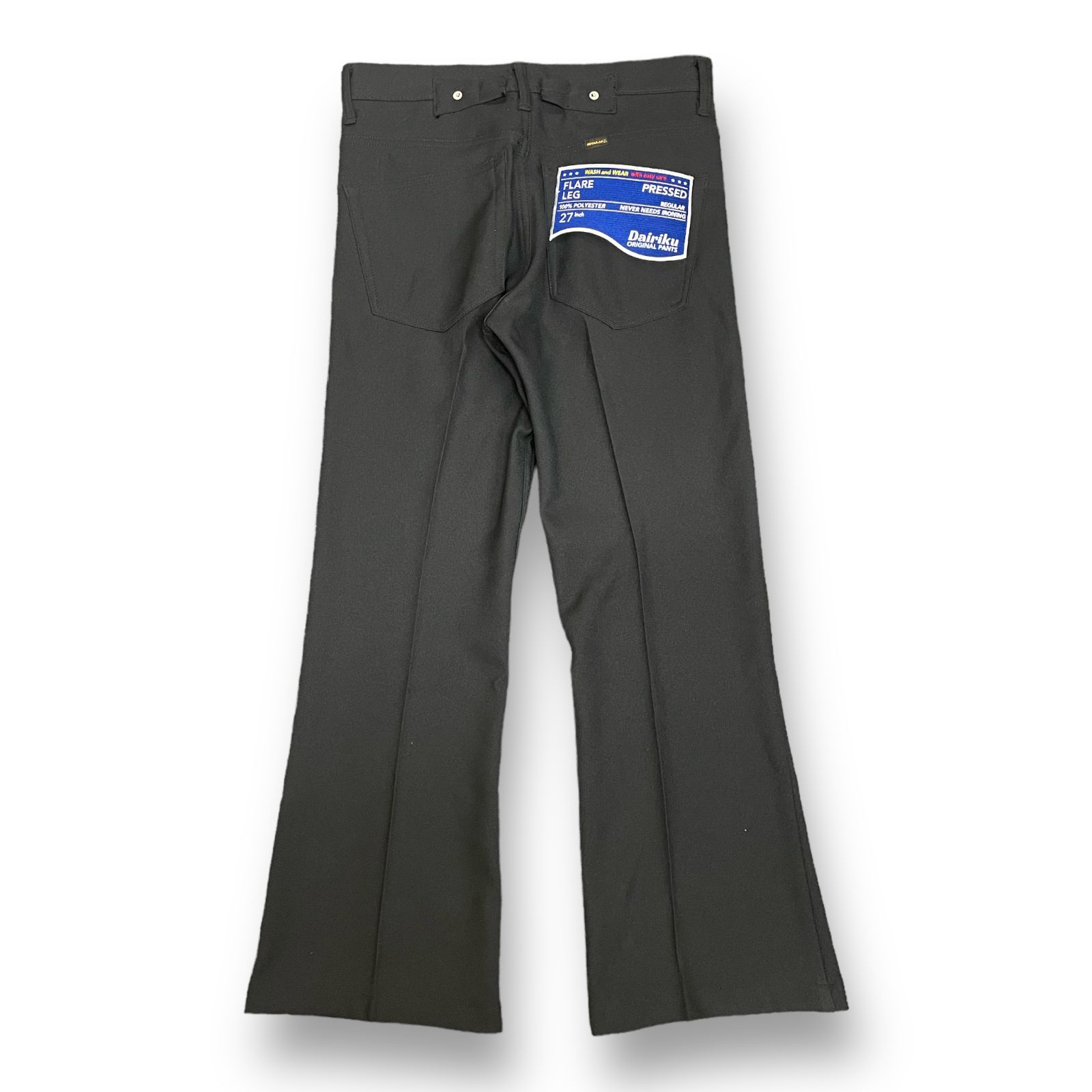 定価34100円 美品 DAIRIKU 23SS Flare Pressed Pants 23SS P-6 フレア 