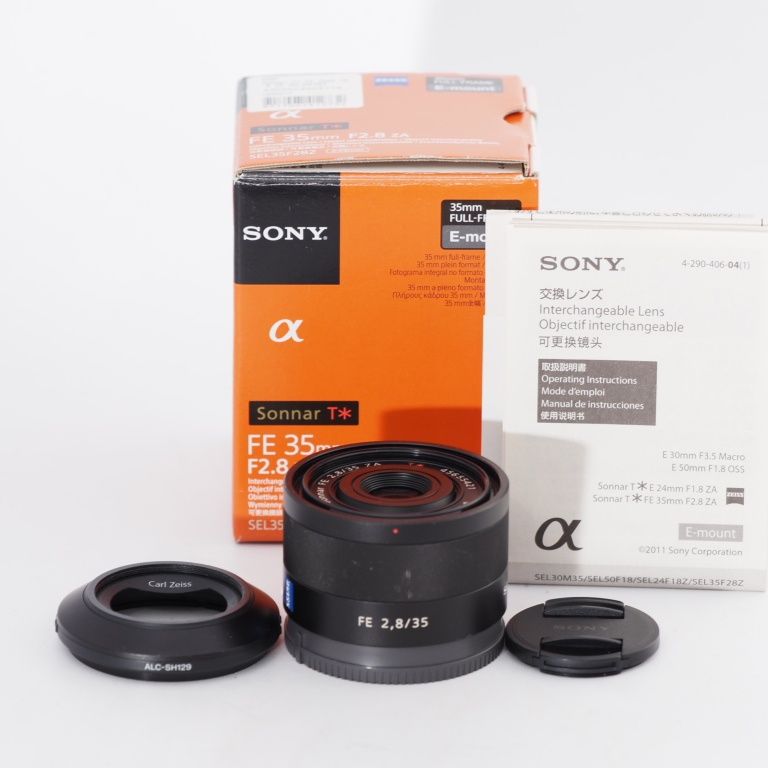 SONY FE 35mm F2.8 ZA Eマウントレンズ 【公式通販】