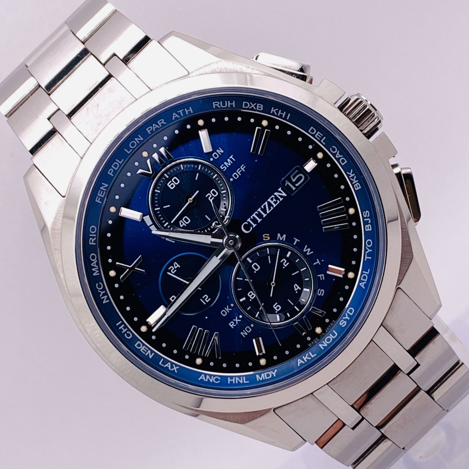 T186）希少 限定品 美品 稼動品 CITIZEN シチズン 電波ソーラー