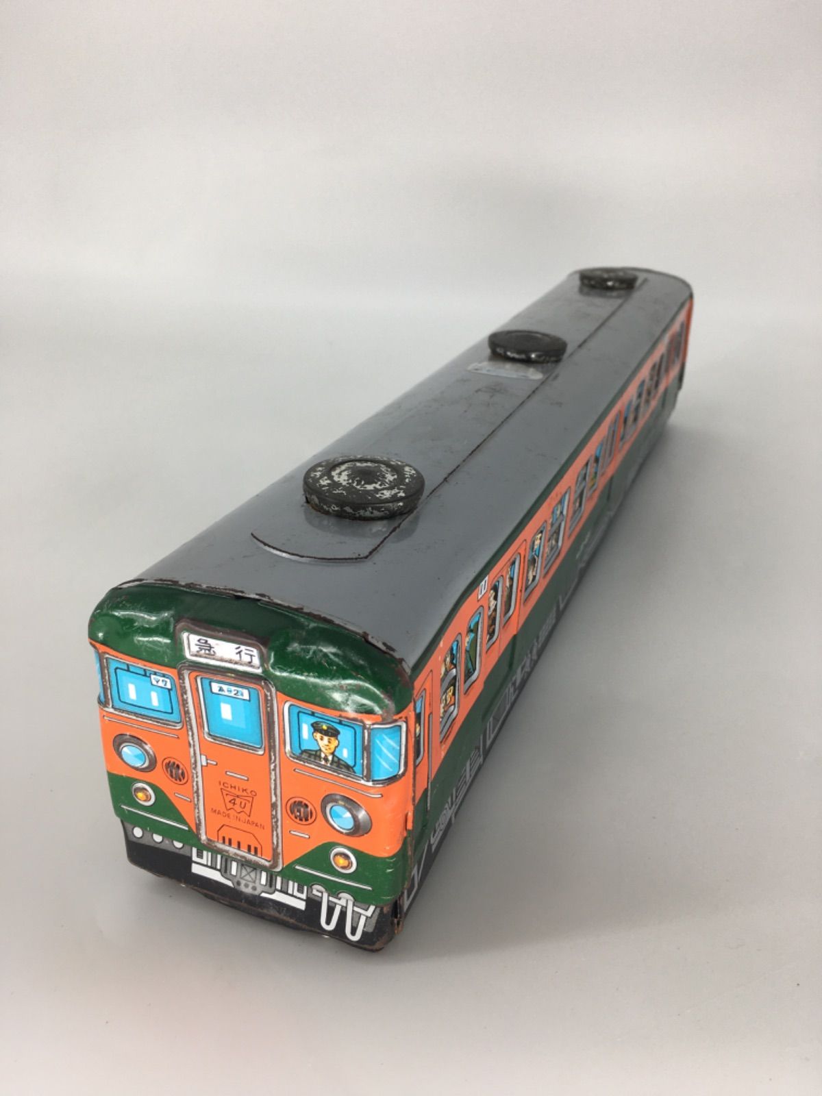 ブリキ イチコー ブリキ電車 電車 レトロ クハ111-491 - メルカリ