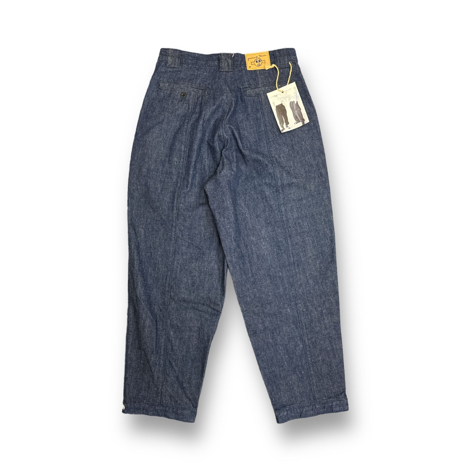 新品 gourmet jeans 20SS TYPE-2 SNAP BUSH ワイドテーパードデニムブッシュパンツ スナップブッシュ ジーンズ  グルメジーンズ インディゴ 32 74241A5 - メルカリ