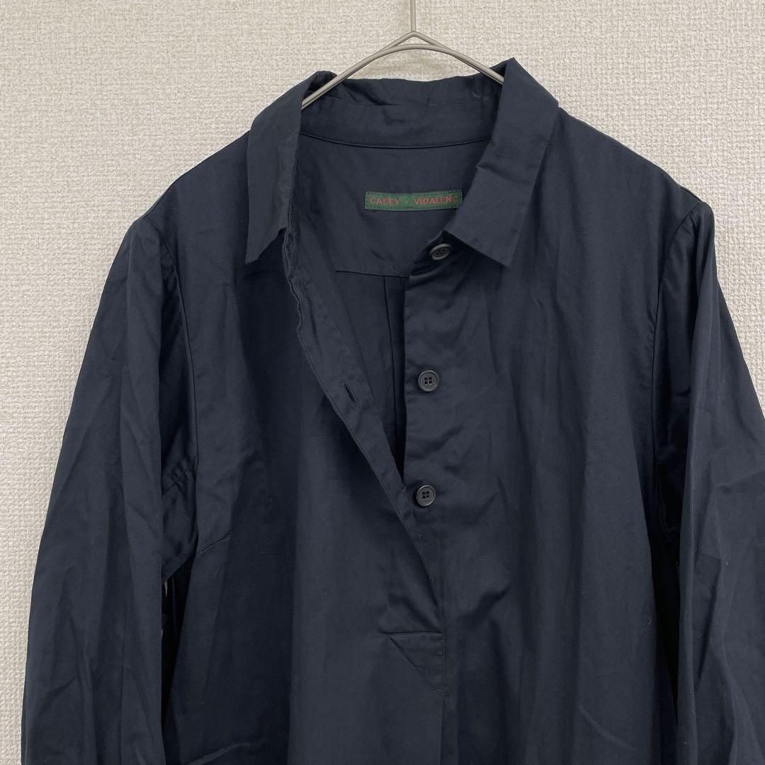CASEY VIDALENC ケイシーヴィダレンク ロング シャツワンピース プル