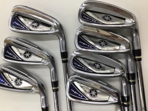 ヤマハ inpres UD 2 2019 9S アイアンセット IR NS PRO ZELOS 7 フレックスS メンズ 男性用 右利き 右用 Cランク ゴルフクラブ