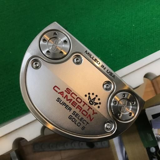 タイトリスト SCOTTY CAMERON SUPER SELECT GOLO 6 33インチ パター PT スチール フレックスその他 メンズ 男性用 右利き 右用 Cランク ゴルフクラブ