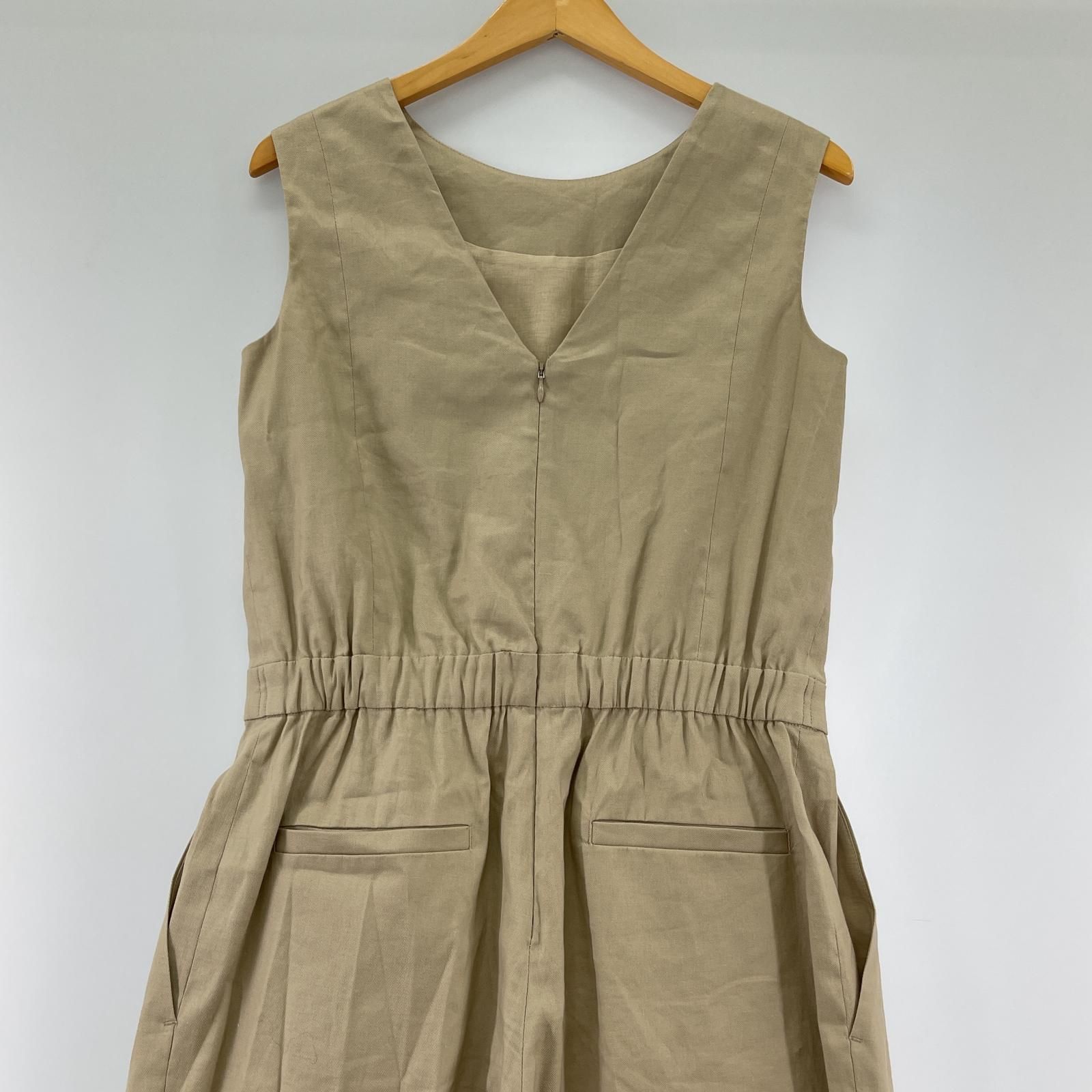uncrave アンクレイヴ リネン混オールインワンサロペット size1