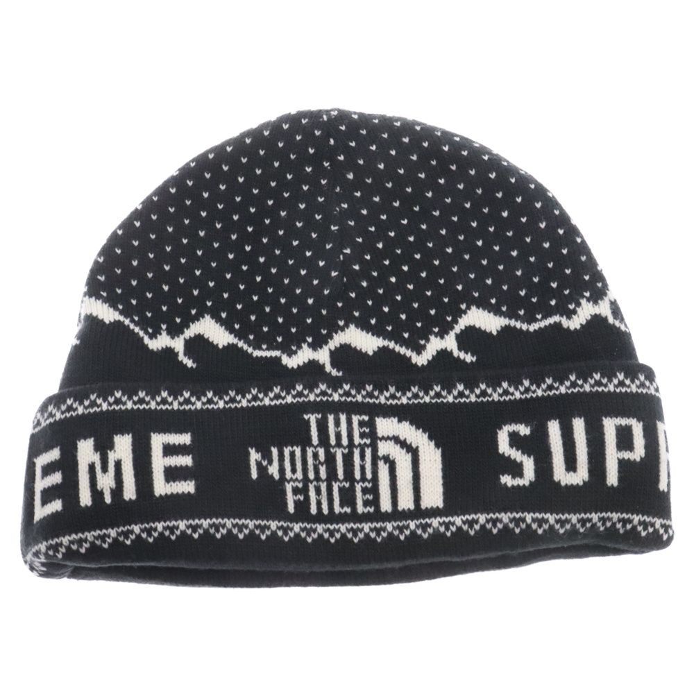美品18AW Supreme × The North Face ニットキャップ SUPREME (シュプリーム) 18AW×THE NORTH FACE Expedition Fold Beanie