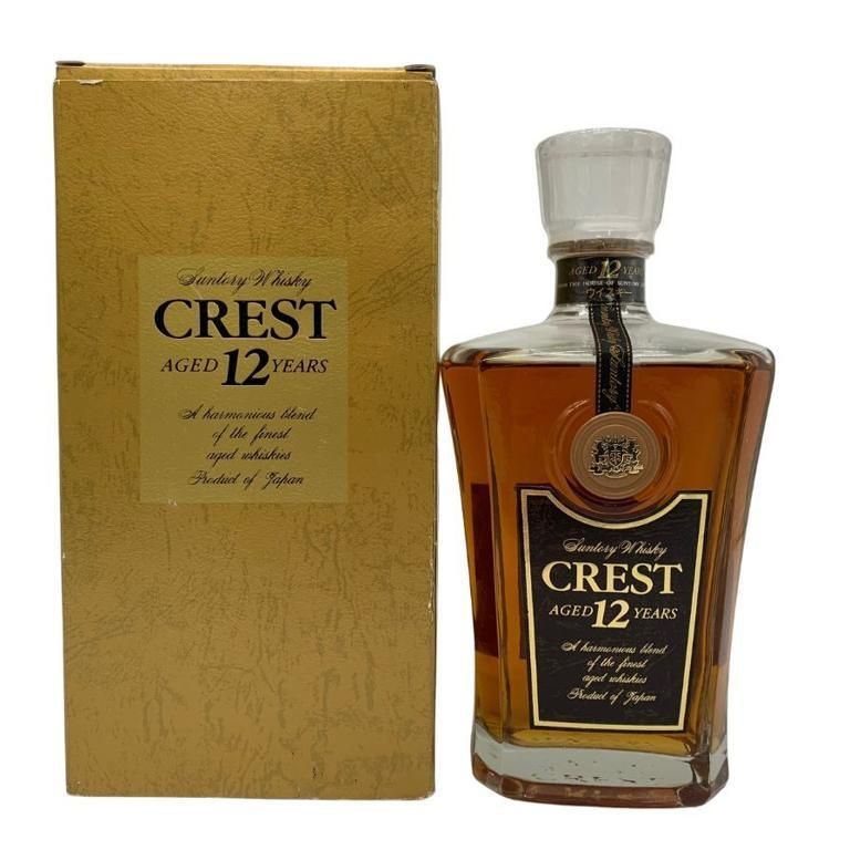 サントリー クレスト 12年 響マーク 向獅子マーク セット700ml 43