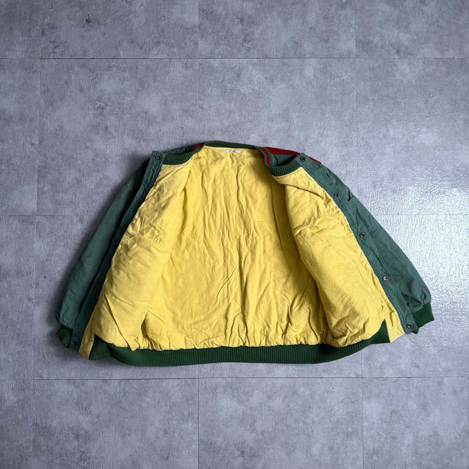 80s 90s ヴィンテージ PERSON'S レトロブルゾン バックプリント