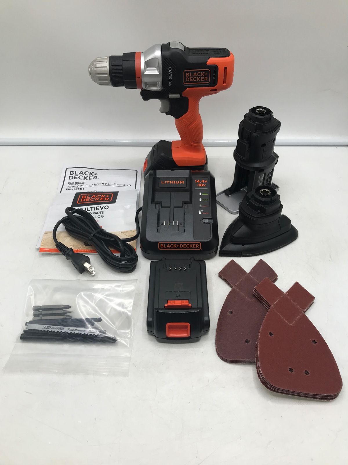 ♥に近い BLACK DECKER|ブラックアンドデッカー 18Vマルチツールベーシック EVO185B1 IT8RQWV7756Q エコツール岡崎岩津店 M02 HRDEVELOPMENT_JP