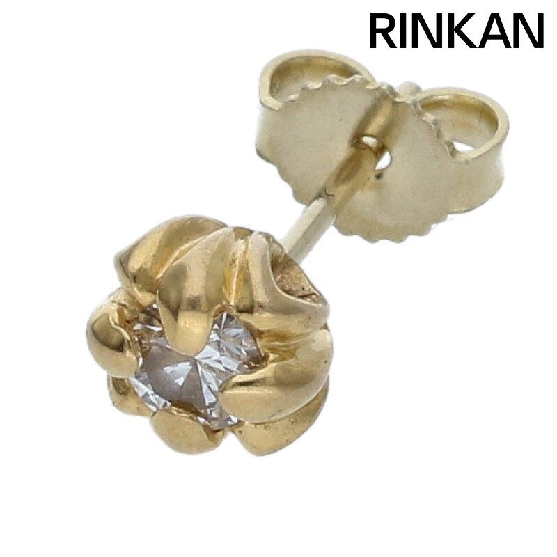 クロムハーツ　22kピアス　純正ダイアモンド　RINKAN証明付　キャッチ無し 公式サイト クロムハーツ RINKAN証明付 純正ダイアモンド 22k