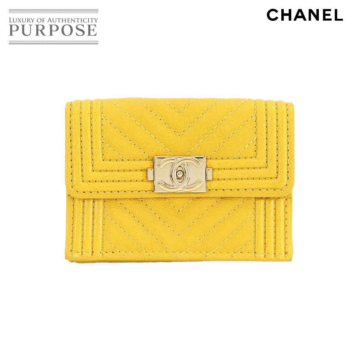 新品同様 シャネル CHANEL ボーイシャネル スモール フラップ