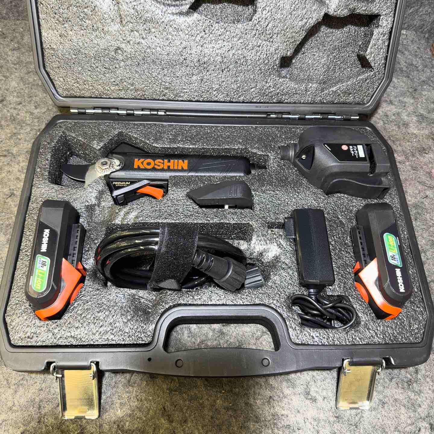 工進 18V 充電式剪定はさみ PPD-1825 元箱なし ポーチ付き スマートコーシン 最大25mm切断 桶川店