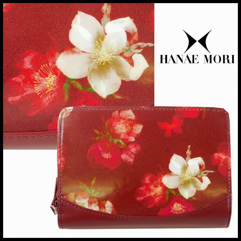 未使用 訳有 定価16,500円 HANAE MORI ハナエモリ(森英恵) 財布 ノエル