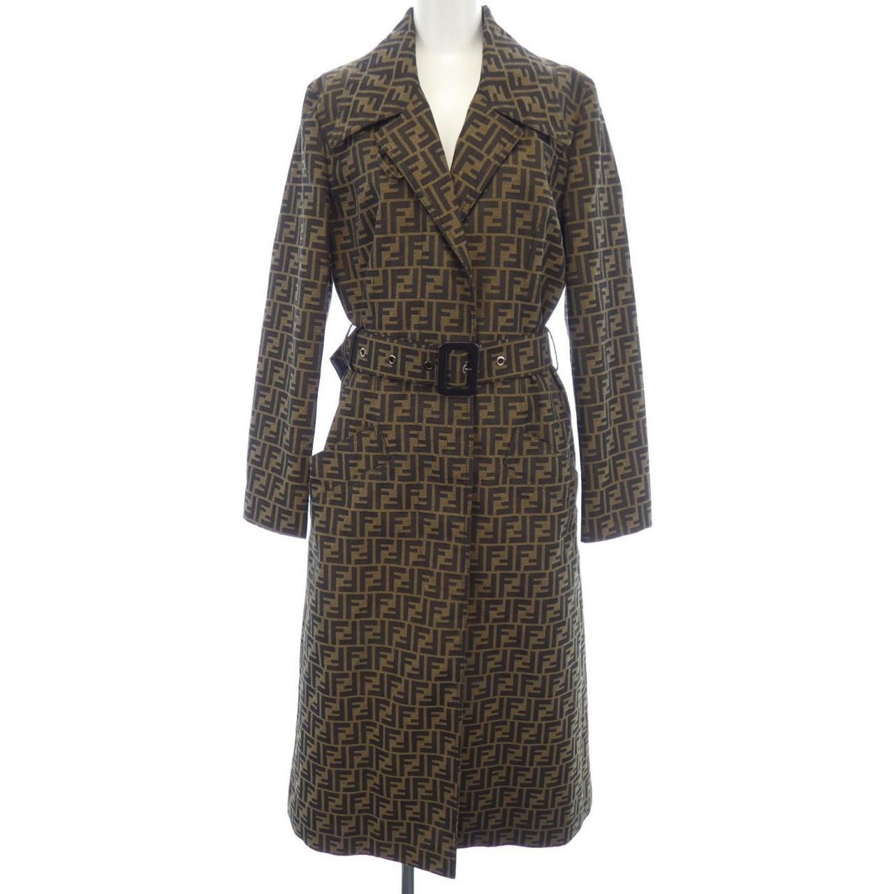 フェンディ FENDI トレンチコート - メルカリ