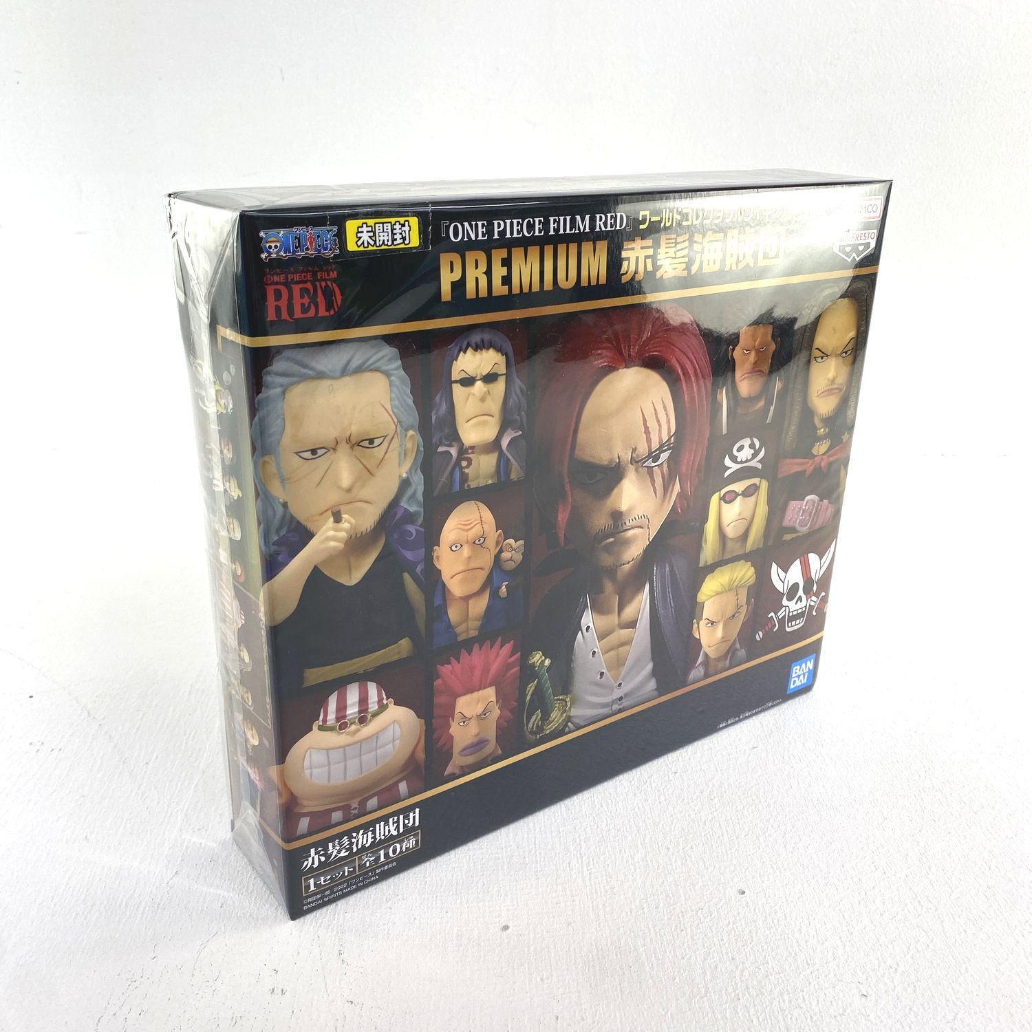 【★加古川物流】【中古・未開封品】ワールドコレクタブルフィギュア PREMIUM 赤髪海赤髪海賊団 ワンピース【703】 ☆加古川物流】【中古・未開封品】ワールドコレクタブル