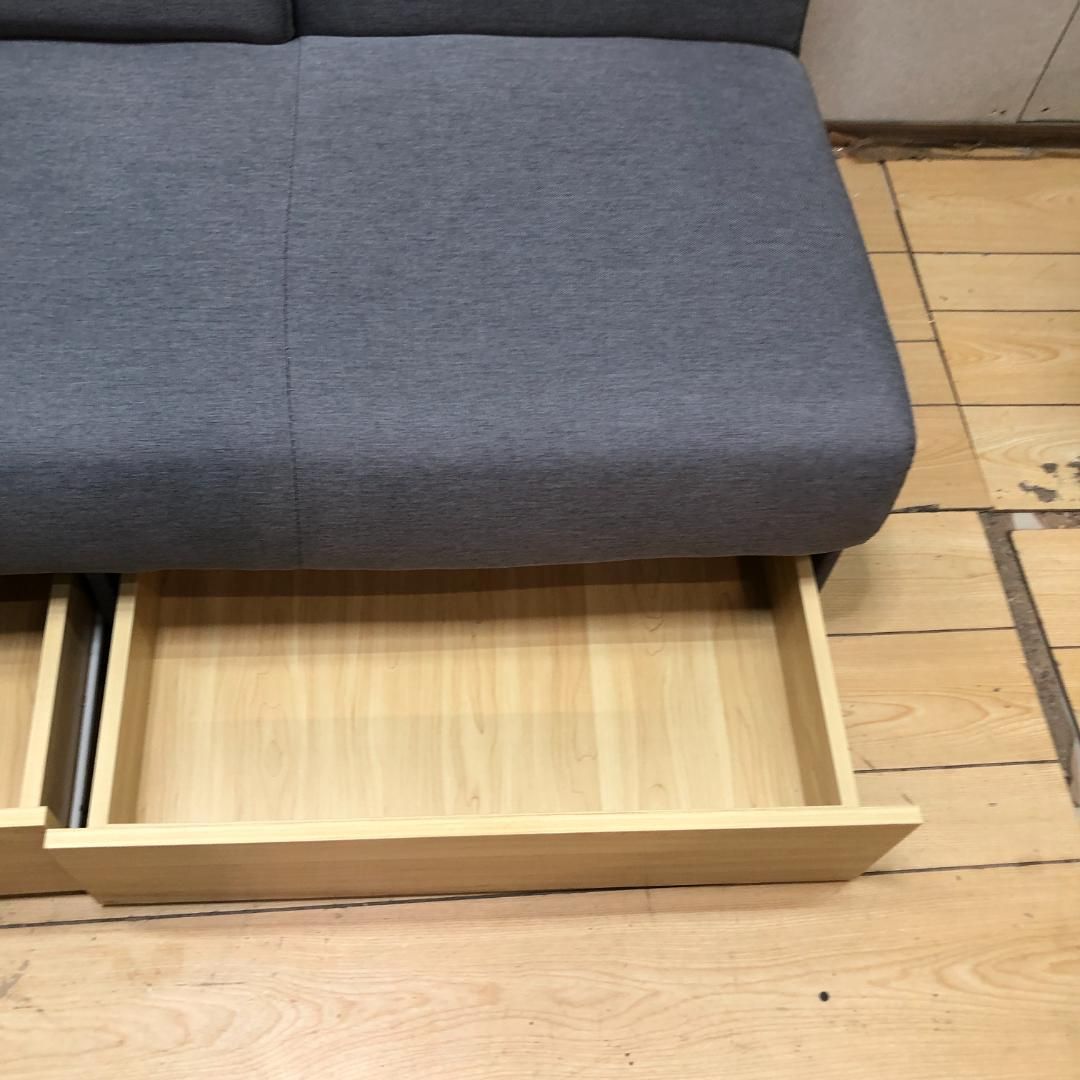 引き出し収納付き スツールセット