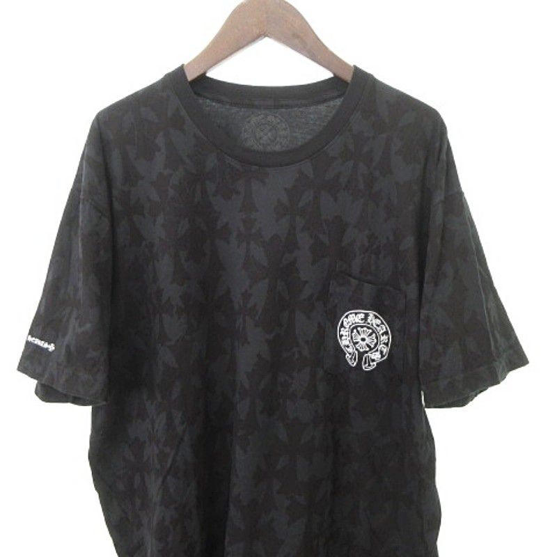 CHROME HEARTS クロムハーツ 24SS TEE クロス 黒 CHROME HEARTS クロムハーツ 24SS TEE クロス 黒 CHROME HEARTS クロム