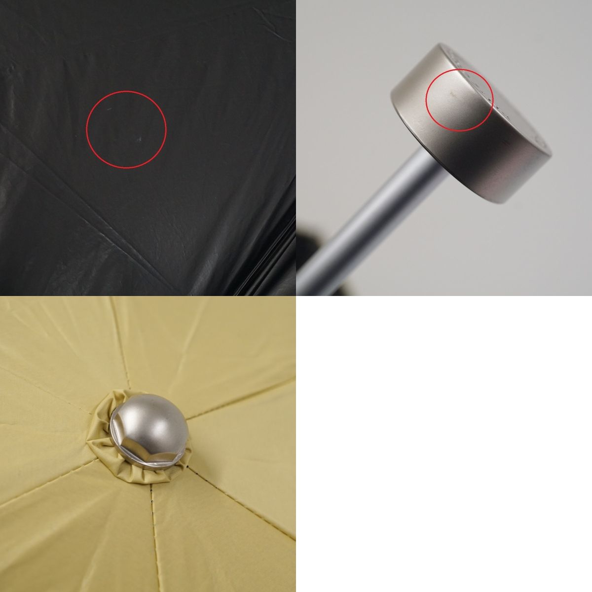 極美品　マッキントッシュフィロソフィー 軽量晴雨兼用傘UV折りたたみ傘 大きい 55cm】晴雨兼用折りたたみ日傘 無地 バイカラー 遮光 遮