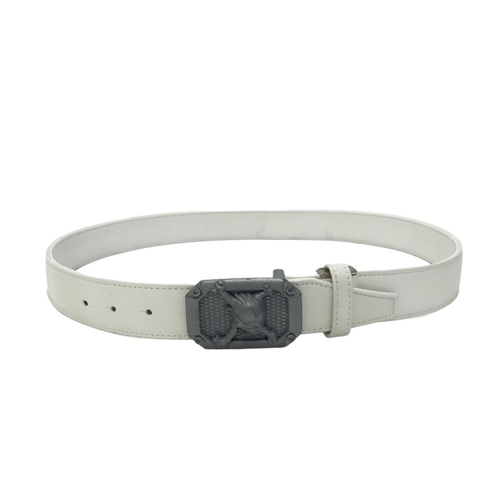 OAKLEY オークリー スカルバックル ベルト ホワイト系 [240101469906